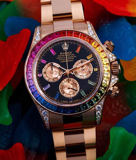 rainbow deytona rolex|Rolex daytona rainbow 2022 price.